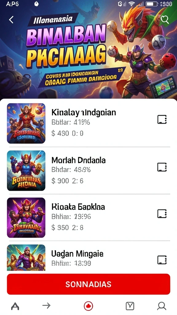 hokihebat - Tampilan antarmuka yang modern dan menarik.