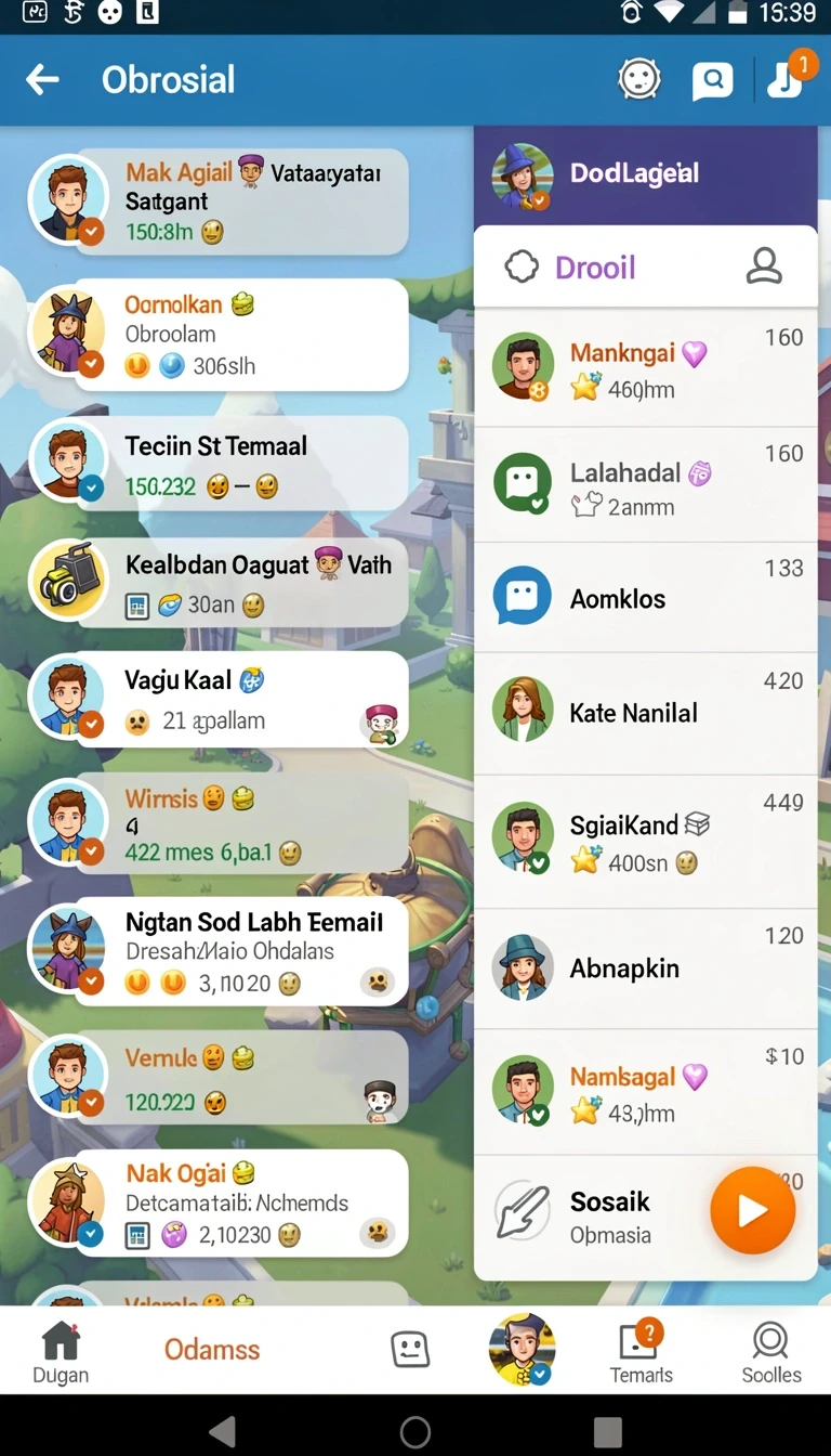 hw777 - Tampilan antarmuka yang user-friendly dan menarik.
