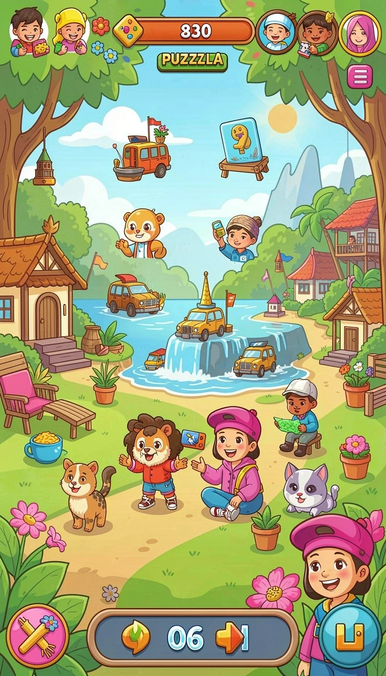 nv77 - Tantangan level yang menegangkan dan seru.