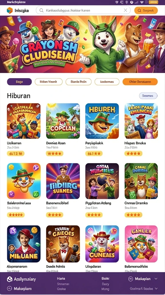 ocatoto - Screenshot menampilkan karakter utama OCATOTO dalam petualangan.