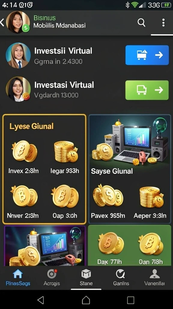 pp7 - Tampilan fitur reward yang memikat.