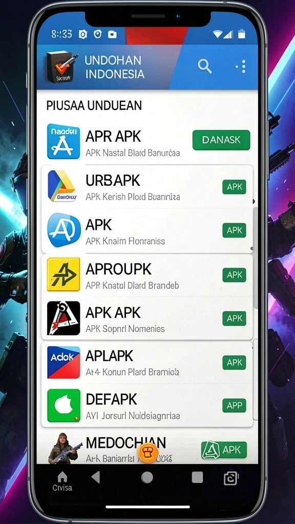 qqnusa - Tampilan antarmuka yang menarik dan mudah digunakan.