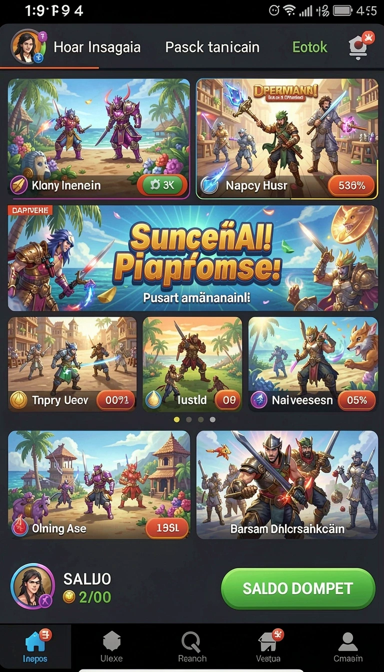 rprr - Tangkapan layar memperlihatkan leaderboard dan kompetisi antar pemain.