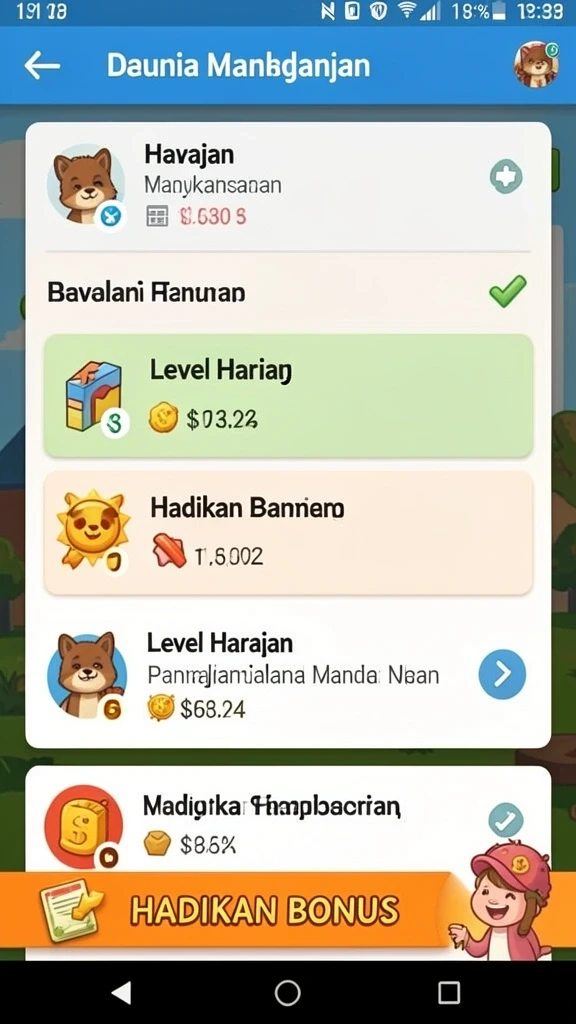 yowestogel - Tampilan antarmuka pengguna yang menarik.