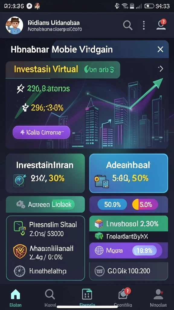 yoyo88 - Screenshot menunjukkan antarmuka permainan yang menarik.